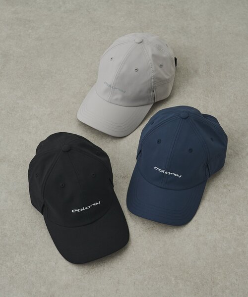 COLONY 2139(コロニートゥーワンスリーナイン)の「【UNISEX】撥水リフレクターロゴアクティブキャップ(キャップ・メンズ・ブラック/グレー/ネイビー・FREE)」の9枚目の写真