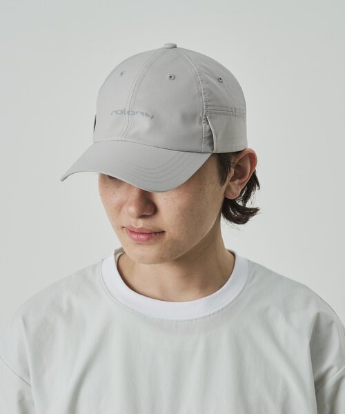 COLONY 2139(コロニートゥーワンスリーナイン)の「【UNISEX】撥水リフレクターロゴアクティブキャップ(キャップ・メンズ・ブラック/グレー/ネイビー・FREE)」の10枚目の写真