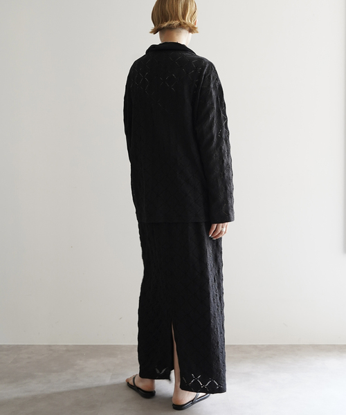 JOURNAL STANDARD LUXE(ジャーナルスタンダード ラックス)の「Olivia's SK(スカート・レディース・ブラック/ホワイト・FREE)」の5枚目の写真