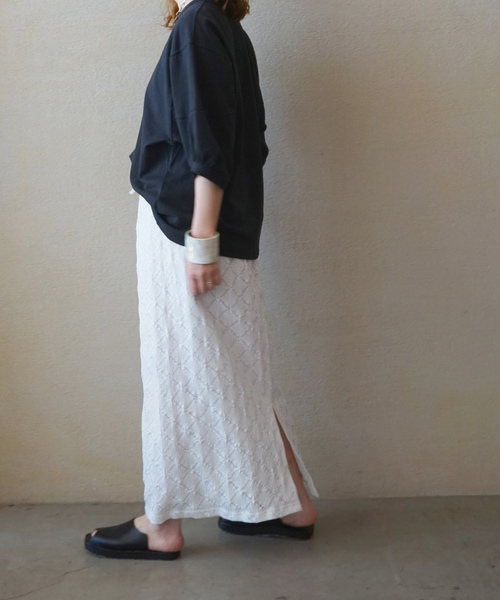 JOURNAL STANDARD LUXE(ジャーナルスタンダード ラックス)の「Olivia's SK(スカート・レディース・ブラック/ホワイト・FREE)」の9枚目の写真