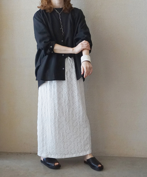 JOURNAL STANDARD LUXE(ジャーナルスタンダード ラックス)の「Olivia's SK(スカート・レディース・ブラック/ホワイト・FREE)」の12枚目の写真