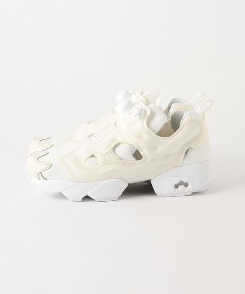 BEAUTY&YOUTH UNITED ARROWS（ビューティーアンドユースユナイテッドアローズ）の「BY Reebok INSTAPUMP FURYスニーカー（スニーカー・レディース・ホワイト・23.5cm/24cm/24.5cm/25cm）」の6枚目の写真