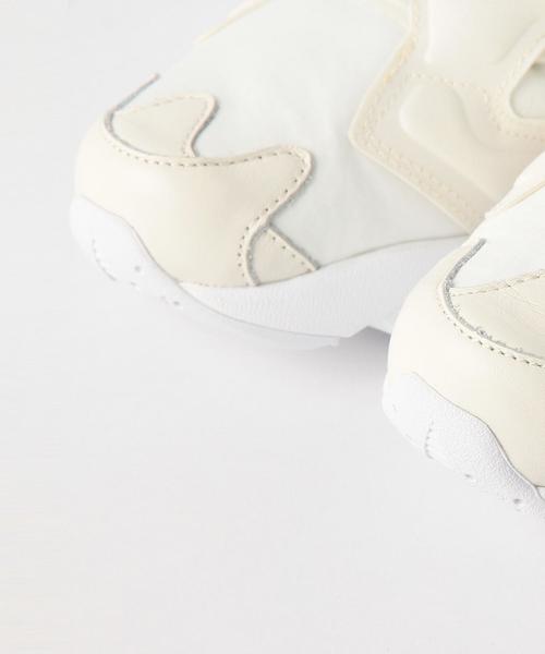 BEAUTY&YOUTH UNITED ARROWS（ビューティーアンドユースユナイテッドアローズ）の「BY Reebok INSTAPUMP FURYスニーカー（スニーカー・レディース・ホワイト・23.5cm/24cm/24.5cm/25cm）」の9枚目の写真