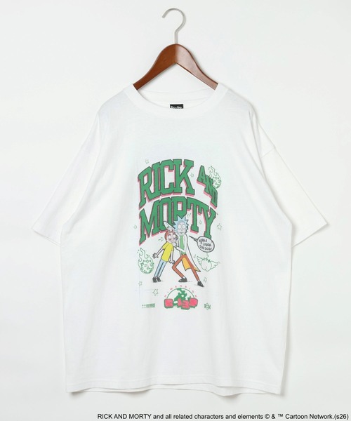 niko and...(ニコアンド)の「【Rick and Morty(リック・アンド・モーティ)】グラフィックT(Tシャツ/カットソー・メンズ・ホワイト/ブルー・LARGE/MEDIUM)」の12枚目の写真