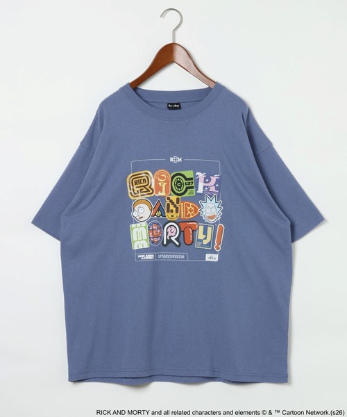 niko and...(ニコアンド)の「【Rick and Morty(リック・アンド・モーティ)】グラフィックT(Tシャツ/カットソー・メンズ・ホワイト/ブルー・LARGE/MEDIUM)」の14枚目の写真
