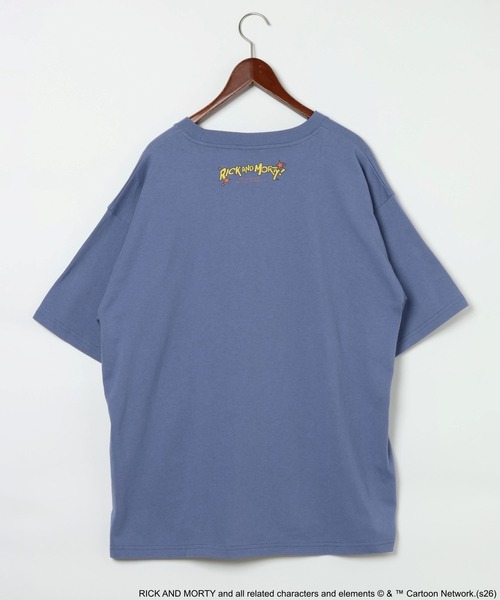 niko and...(ニコアンド)の「【Rick and Morty(リック・アンド・モーティ)】グラフィックT(Tシャツ/カットソー・メンズ・ホワイト/ブルー・LARGE/MEDIUM)」の15枚目の写真
