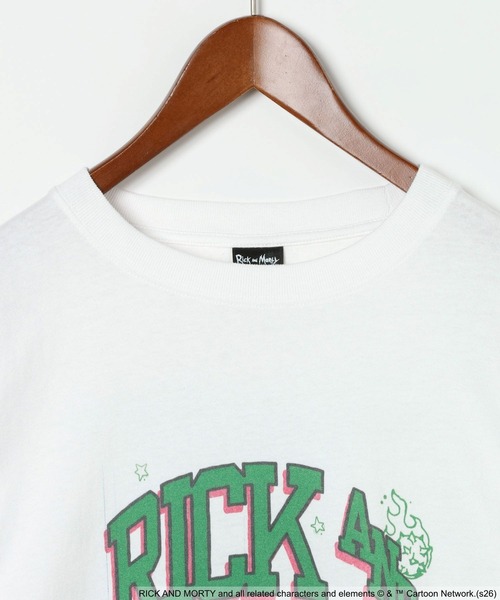 niko and...(ニコアンド)の「【Rick and Morty(リック・アンド・モーティ)】グラフィックT(Tシャツ/カットソー・メンズ・ホワイト/ブルー・LARGE/MEDIUM)」の17枚目の写真