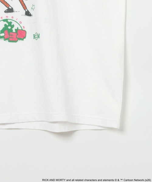 niko and...(ニコアンド)の「【Rick and Morty(リック・アンド・モーティ)】グラフィックT(Tシャツ/カットソー・メンズ・ホワイト/ブルー・LARGE/MEDIUM)」の19枚目の写真