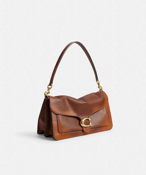 COACH（コーチ）の「タビー ショルダー バッグ 36・ラブド レザー（ショルダーバッグ・レディース・ブラウン系その他・ONE）」の7枚目の写真