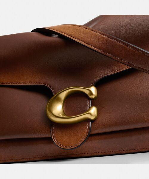 COACH（コーチ）の「タビー ショルダー バッグ 36・ラブド レザー（ショルダーバッグ・レディース・ブラウン系その他・ONE）」の10枚目の写真