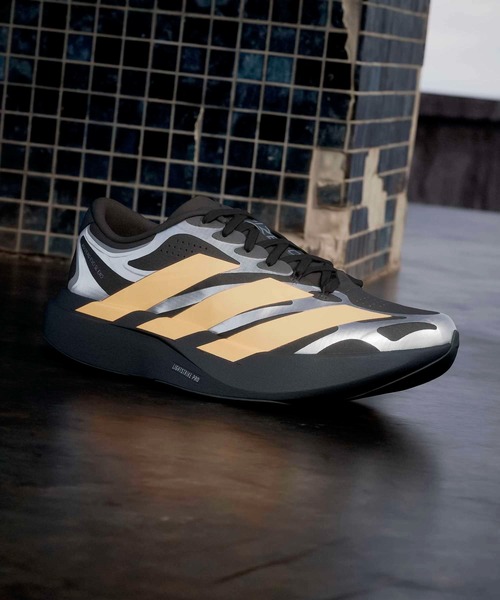 adidas(アディダス)の「アディゼロ EVO SL EXO シューズ / Adizero EVO SL EXO Shoes / ランニングシューズ / アディダス adidas(スニーカー・メンズ・グレー・25.0cm/25.5cm/26.0cm/26.5cm/27.0cm/27.5cm/28.0cm/28.5cm/29.0cm)」の9枚目の写真