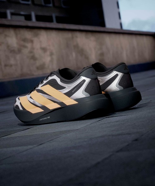 adidas(アディダス)の「アディゼロ EVO SL EXO シューズ / Adizero EVO SL EXO Shoes / ランニングシューズ / アディダス adidas(スニーカー・メンズ・グレー・25.0cm/25.5cm/26.0cm/26.5cm/27.0cm/27.5cm/28.0cm/28.5cm/29.0cm)」の12枚目の写真