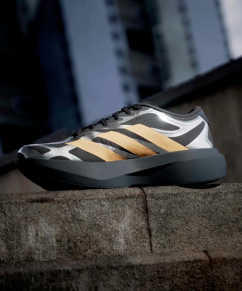 adidas(アディダス)の「アディゼロ EVO SL EXO シューズ / Adizero EVO SL EXO Shoes / ランニングシューズ / アディダス adidas(スニーカー・メンズ・グレー・25.0cm/25.5cm/26.0cm/26.5cm/27.0cm/27.5cm/28.0cm/28.5cm/29.0cm)」の13枚目の写真