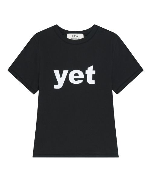 FOR THE WEATHER（フォーザウェザー）の「YET グラフィック半袖Tシャツ (ブラック)（Tシャツ/カットソー・レディース・その他・ONE SIZE）」の2枚目の写真
