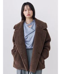 【ECOPEL】ボアダブルショートコート