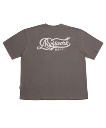 N.W.D Script Logo T-shirt_Gray