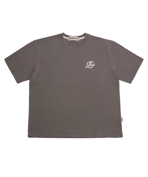 NIGHTWORKDEPT（ナイトワークデプト）の「N.W.D Script Logo T-shirt_Gray（Tシャツ/カットソー・レディース・その他・MEDIUM/SMALL）」の2枚目の写真