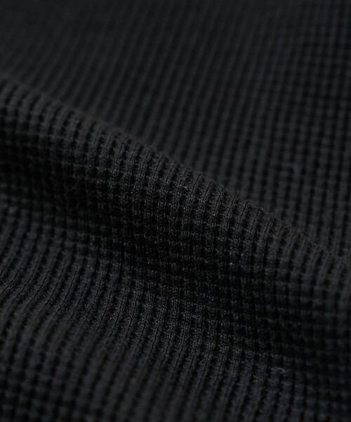 FREAK'S STORE(フリークスストア)の「FRUIT OF THE LOOM × FREAK'S STORE/フルーツオブザルーム 別注 ワッフルヘンリーパーカー(パーカー・レディース・その他1/その他2/オフホワイト/ブラック・フリ-)」の17枚目の写真