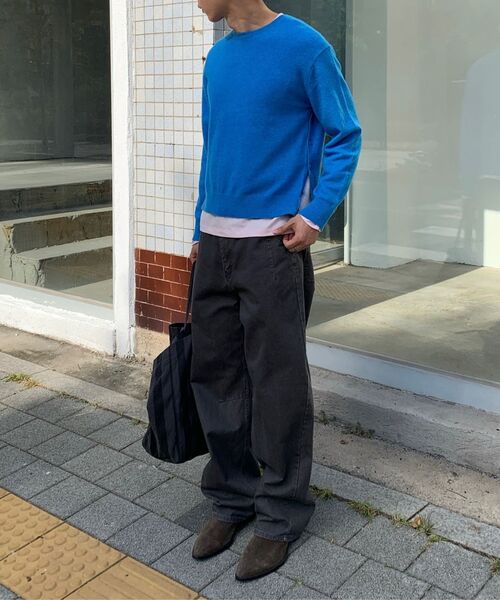 FABREGAT(ファブレガ)の「ARNO CURBホットパンツ(WASHED VLACK)(その他パンツ・メンズ・その他・1/2/3)」の2枚目の写真