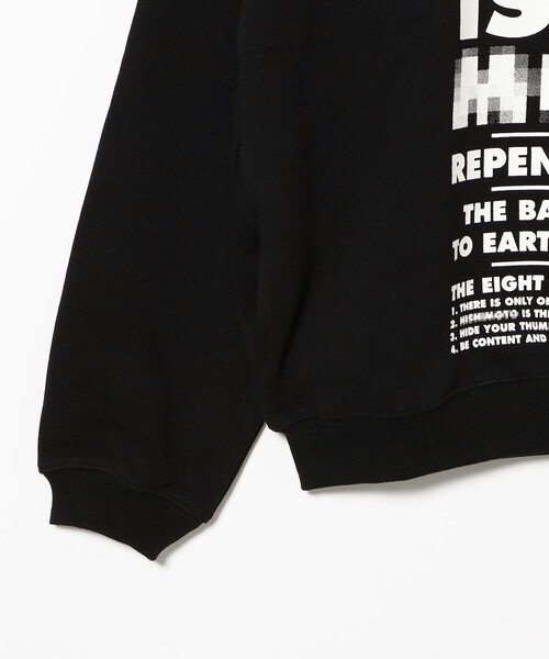 NISHIMOTO IS THE MOUTH（ニシモト イズ ザ マウス）の「【別注】NISHIMOTO IS THE MOUTH / NIM MOSAIC SWEAT SHIRT（スウェット・メンズ・ブラック・XL/M/L）」の4枚目の写真