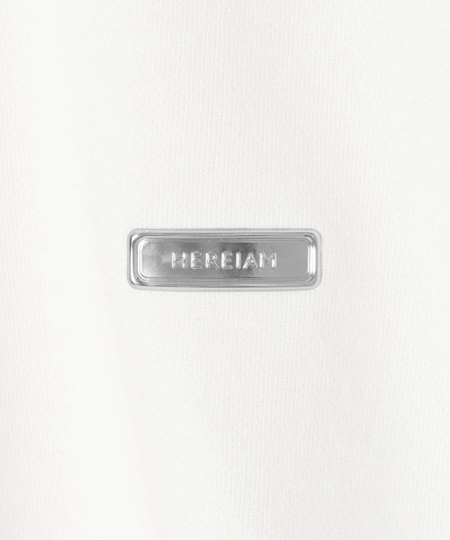HEREIAM（ヘレイアム）の「【HEREIAM】JUSTINクルーネックスウェット（スウェット・レディース・ブラック/ターコイズブルー/ライトピンク/ホワイト系・LARGE/MEDIUM）」の10枚目の写真