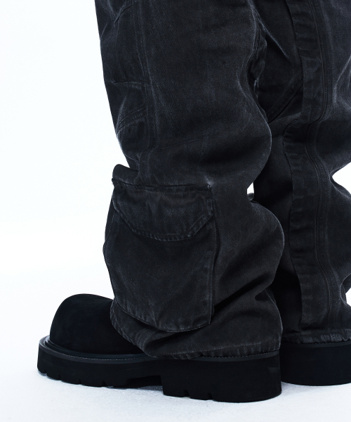RSSC(アールエスエスシー)の「CUTLINE WASHED FLARE PANTS - LUNA(デニムパンツ・レディース・その他・1/2)」の10枚目の写真