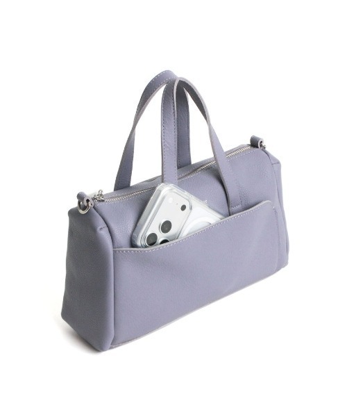 Beau're（ヴュレ）の「【BEAURE/ビュレ】カウレザー 横長 2WAYバッグ  B-26307（トートバッグ・レディース・パープル/ブラック/キャメル/グレー/ブラウン・FREE）」の16枚目の写真