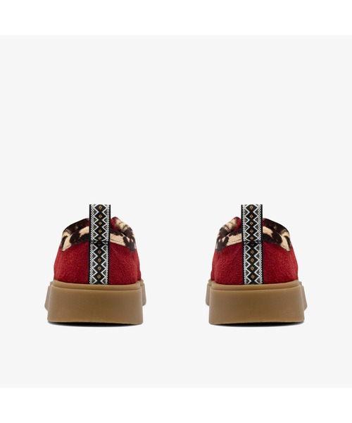 Clarks（クラークス）の「Torview／トービュー(レッドインタレスト)（モカシン/デッキシューズ・メンズ・レッド・UK8.5/UK9/UK8/UK6.5/UK7.5/UK6/UK7/UK10/UK11/UK9.5）」の5枚目の写真