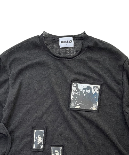 SK8ER ROCK(スケーターロック)の「RIOT ARCHIVE シースルーニット(ブラック)(ニット/セーター・レディース・その他・ONE SIZE)」の3枚目の写真