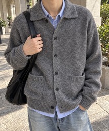 CIYOT（シヨウト）の「【CIYOT】シャギーニットポロカーディガン（カーディガン/ボレロ）」