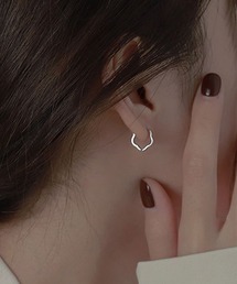 blackdia ocean フラワーフープピアス