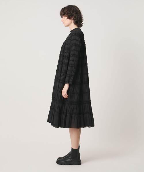Pheeta(フィータ)の「<Pheeta>Billie ミモレ丈 ワンピース / 016C-40(ワンピース・レディース・ブラック・1/2)」の4枚目の写真