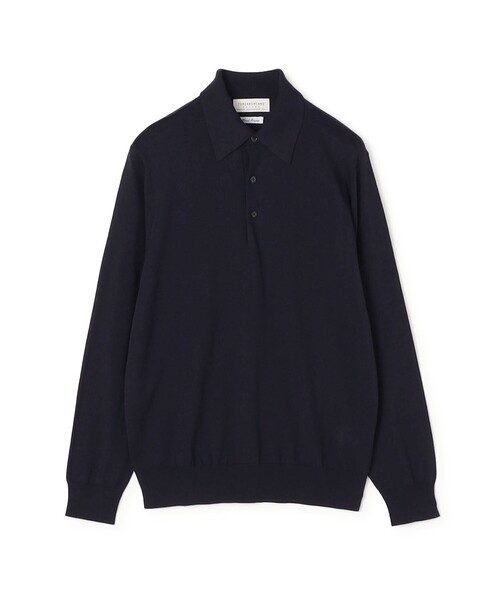TOMORROWLAND (トゥモローランド)の「TOMORROWLAND tricot スーパーファインメリノウール ニットポロ S-WOOL(ポロシャツ・メンズ・ホワイト/チャコールグレー/ブラック/ネイビー/ボルドー/マスタード・S/M/L/XL/XS)」の5枚目の写真