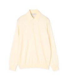 TOMORROWLAND tricot スーパーファインメリノウール ニットポロ S-WOOL
