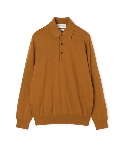 TOMORROWLAND (トゥモローランド)の「TOMORROWLAND tricot スーパーファインメリノウール ニットポロ S-WOOL(ポロシャツ・メンズ・ホワイト/チャコールグレー/ブラック/ネイビー/ボルドー/マスタード・S/M/L/XL/XS)」の6枚目の写真