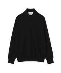 TOMORROWLAND tricot スーパーファインメリノウール ニットポロ S-WOOL