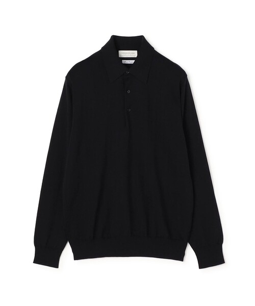 TOMORROWLAND (トゥモローランド)の「TOMORROWLAND tricot スーパーファインメリノウール ニットポロ S-WOOL(ポロシャツ・メンズ・ホワイト/チャコールグレー/ブラック/ネイビー/ボルドー/マスタード・S/M/L/XL/XS)」の3枚目の写真