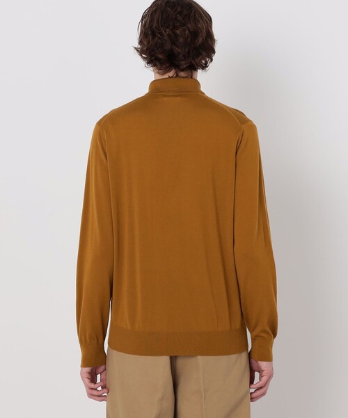 TOMORROWLAND (トゥモローランド)の「TOMORROWLAND tricot スーパーファインメリノウール ニットポロ S-WOOL(ポロシャツ・メンズ・ホワイト/チャコールグレー/ブラック/ネイビー/ボルドー/マスタード・S/M/L/XL/XS)」の13枚目の写真