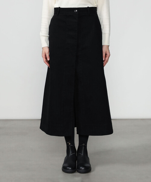 CELLAR DOOR(セラドール)の「Cellar Door | NIM SKIRT WOMEN(スカート・レディース・ブラウン系その他/ブラック・40)」の8枚目の写真