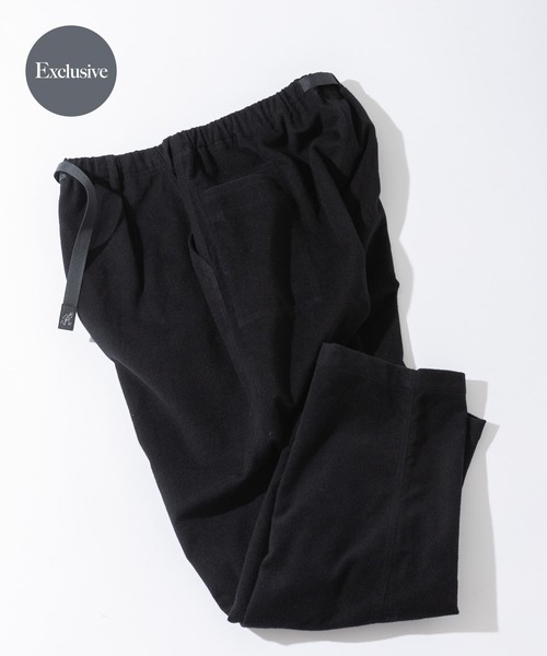 Gramicci(グラミチ)の「『別注』Gramicci for EKAL WOOL BLEND FLANNEL トラウザー(その他パンツ・メンズ・ブラック/チャコールグレー・LARGE/SMALL/MEDIUM)」の1枚目の写真