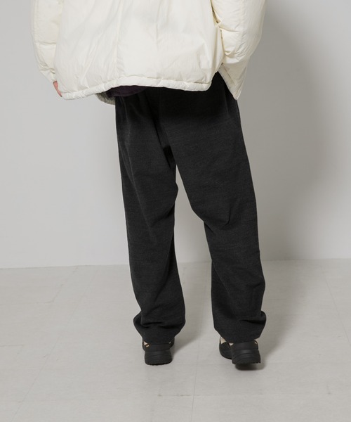 Gramicci(グラミチ)の「『別注』Gramicci for EKAL WOOL BLEND FLANNEL トラウザー(その他パンツ・メンズ・ブラック/チャコールグレー・LARGE/SMALL/MEDIUM)」の16枚目の写真