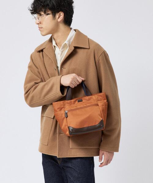 TAKEO KIKUCHI(タケオキクチ)の「【2WAY】撥水軽量ミニトートバッグ(トートバッグ・メンズ・チャコールグレー/パープル系/ブラック・00)」の14枚目の写真