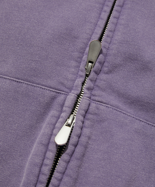 suade（スエード）の「CROPPED WASHED HOOD ZIP UP [PURPLE]（パーカー・レディース・その他・LARGE/SMALL/MEDIUM）」の5枚目の写真