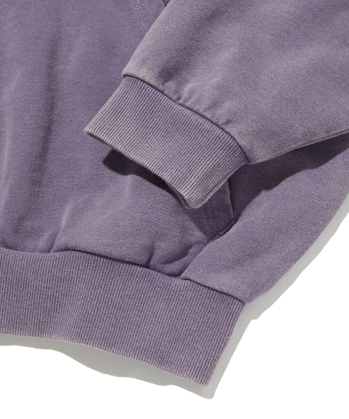 suade（スエード）の「CROPPED WASHED HOOD ZIP UP [PURPLE]（パーカー・レディース・その他・LARGE/SMALL/MEDIUM）」の6枚目の写真