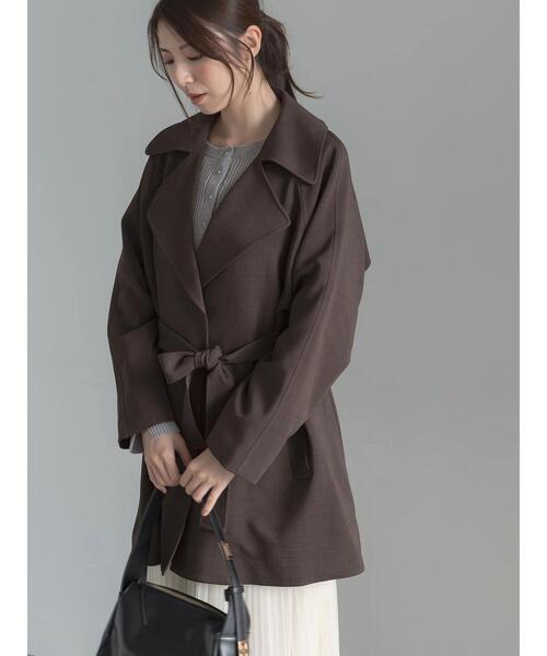 Te chichi(テチチ)の「イージートレンチコート(その他アウター・レディース・ベージュ/ブラウン・F)」の18枚目の写真