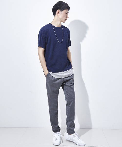 STUDIOUS（ステュディオス）の「ビエライージースラックス（その他パンツ・メンズ・ネイビー/グレー/ブラック/ブルー系その他・1/3/2）」の6枚目の写真