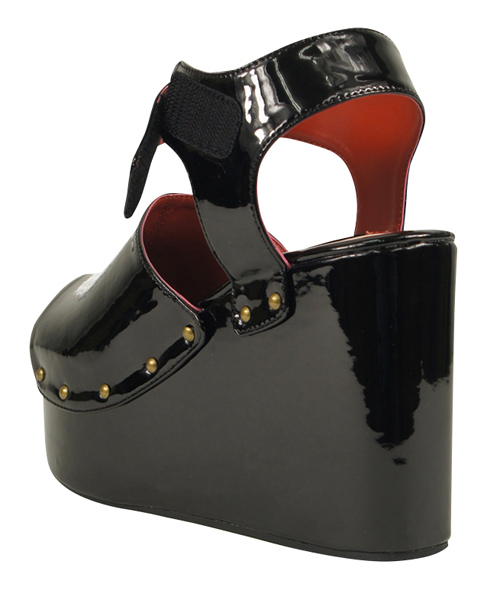 made in HEAVEN（メイドインヘブン）の「Heavy duty #16F プラットフォームサンダル（サンダル・レディース・ブラック/ブラウン系その他・37/36/38）」の3枚目の写真