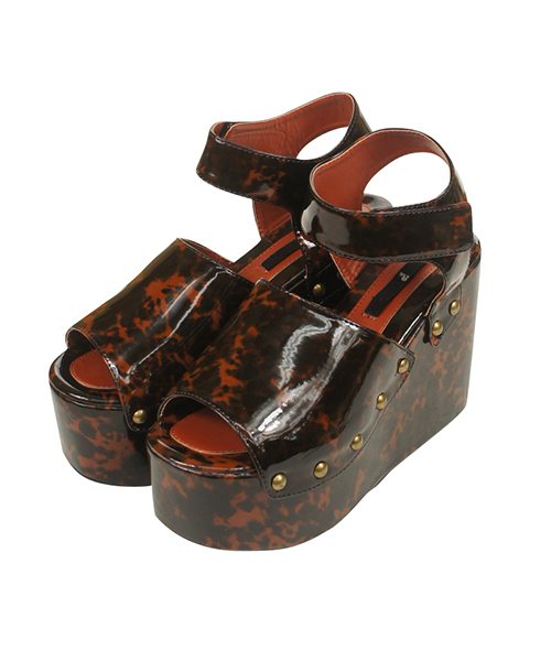 made in HEAVEN（メイドインヘブン）の「Heavy duty #16F プラットフォームサンダル（サンダル・レディース・ブラック/ブラウン系その他・37/36/38）」の6枚目の写真