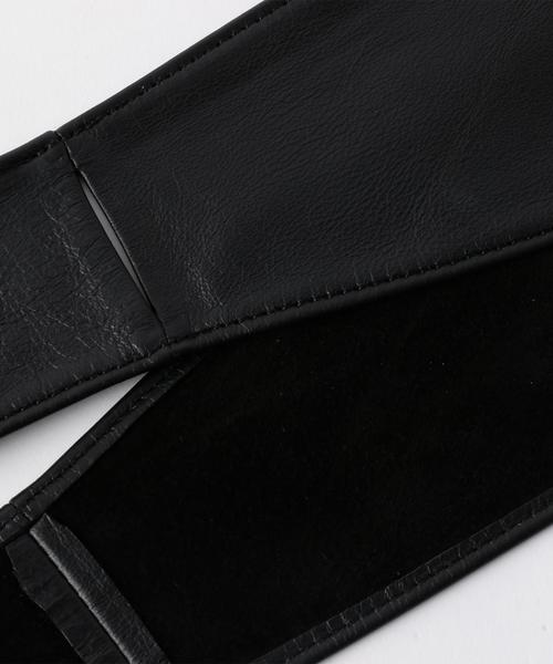 Another Edition（アナザーエディション）の「レザーサッシュベルト/AEMFC　Sash BELT◆（ベルト・レディース・ブラック/ベージュ/ケリー・FREE）」の7枚目の写真