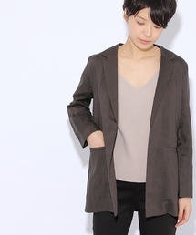 niko and... | テンセルリネンゆるジャケット【niko and ...】(テーラードジャケット)